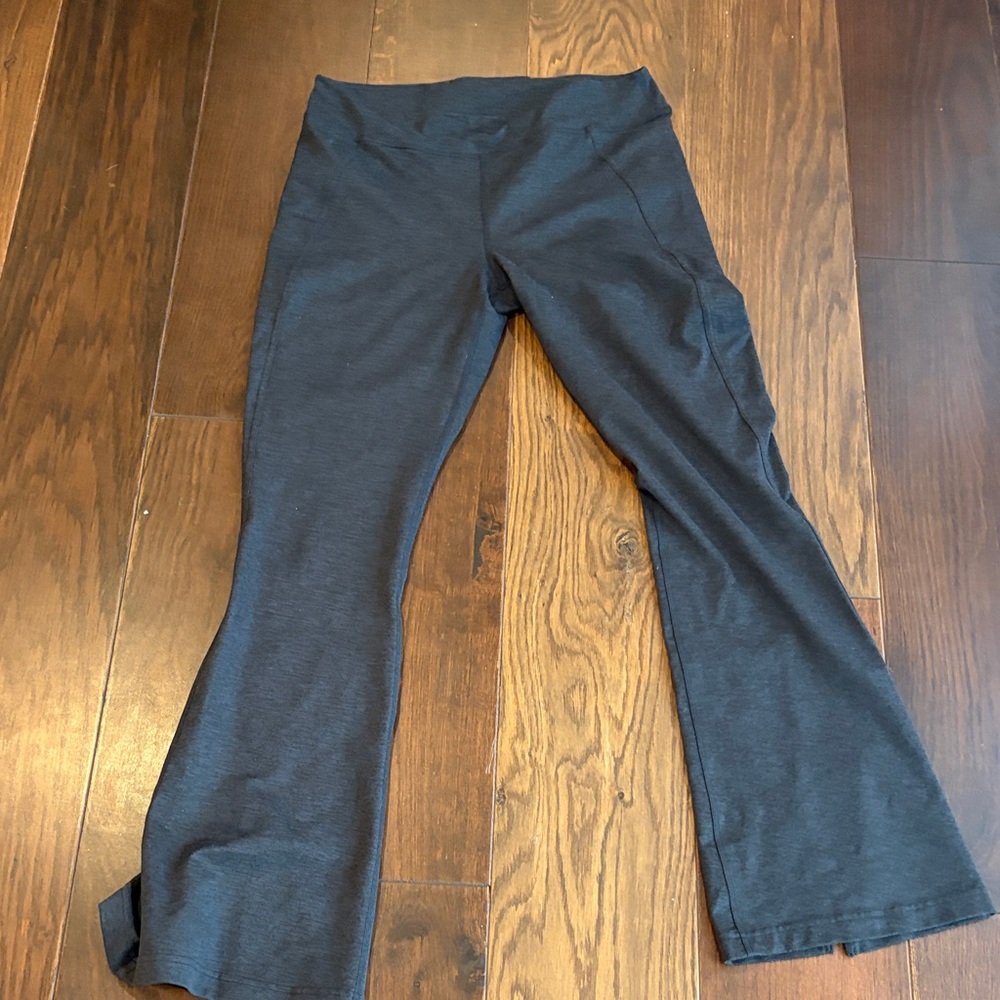 lululemon athletica charcoal/ Black Leggings